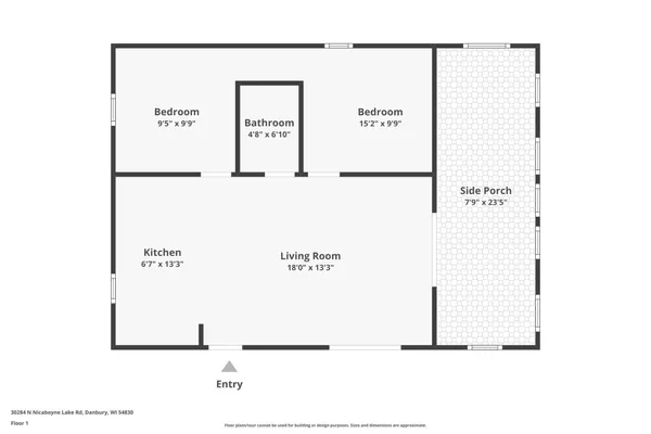 $169,900 | 30284 North Nicaboyne Lake Road, Danbury, WI 54830