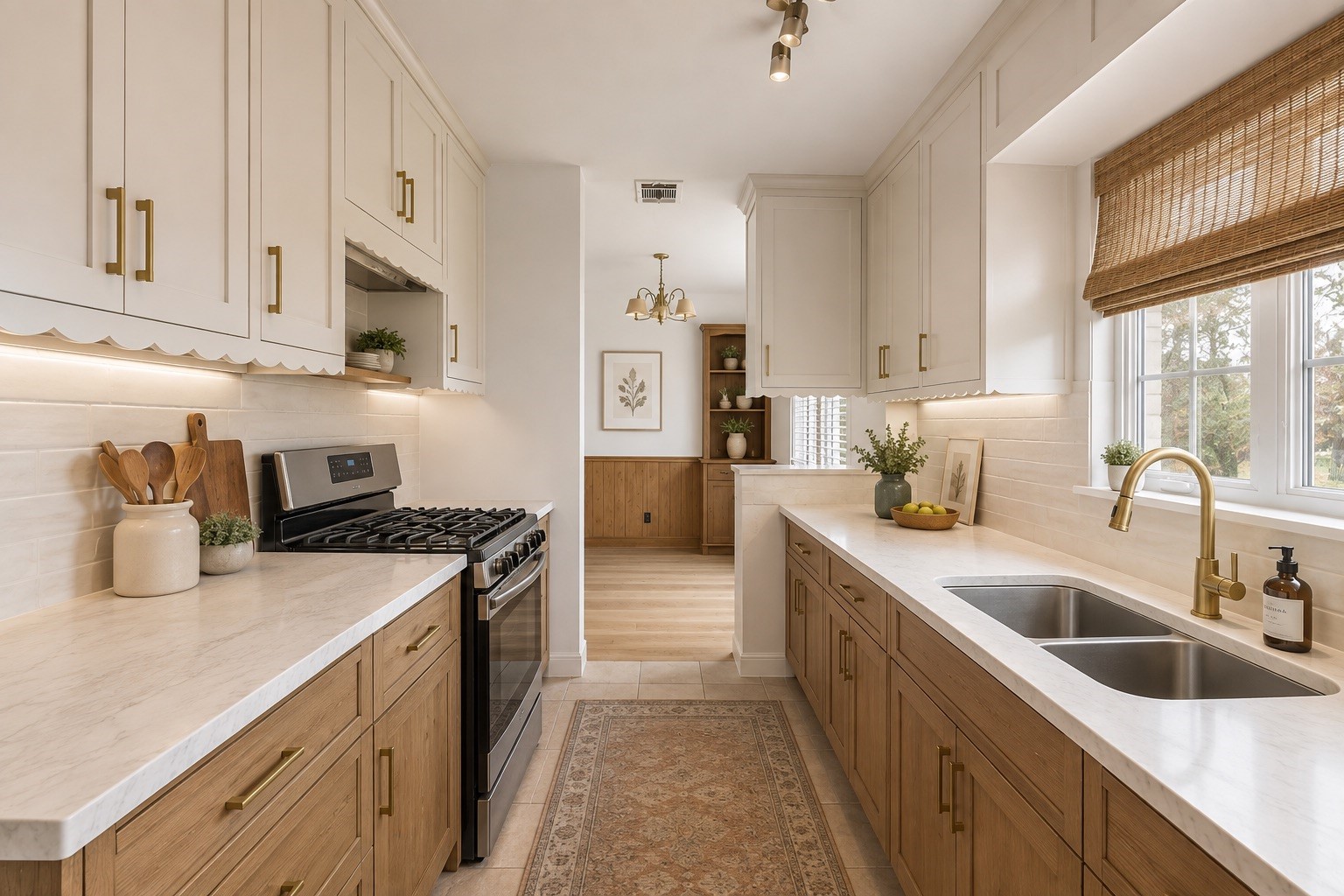 5810 Langley Road Houston, TX 77016 - Photo 2 of 20 This kitchen concept shows the transformation potential with lighter finishes, clean cabinetry, and a more refined everyday layout. A simple refresh creates a dramatically more polished feel. Virtually staged.
