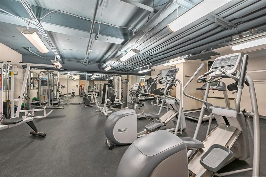 3883 Turtle Creek Boulevard, Unit 2015 Dallas, TX 75219 - Photo 25 of 31 View of gym