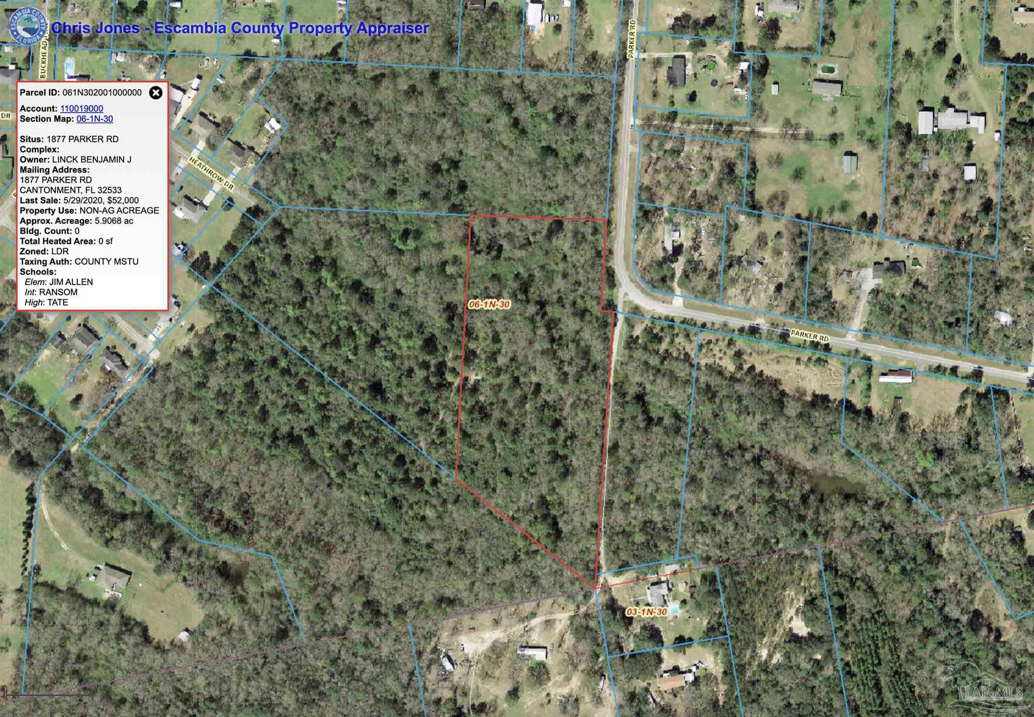1877 Parker Road Cantonment, FL 32533 - Photo 3 of 50