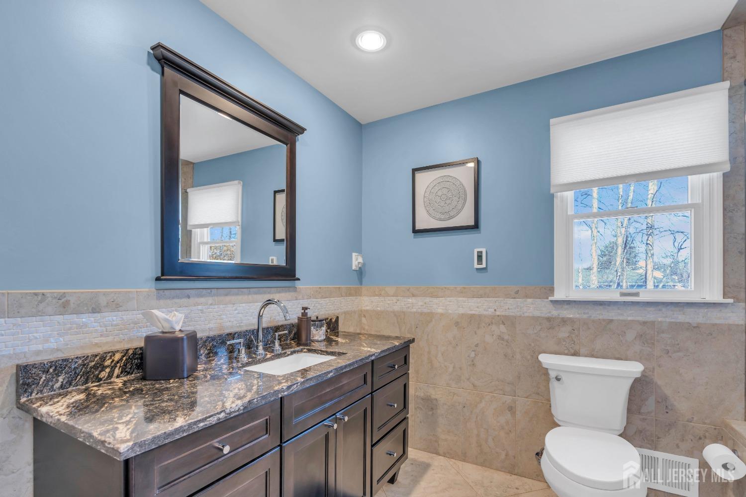 14 Daniel Place Old Bridge, NJ 07747 - Photo 18 of 38 a bathroom with a toilet a sink and mirror