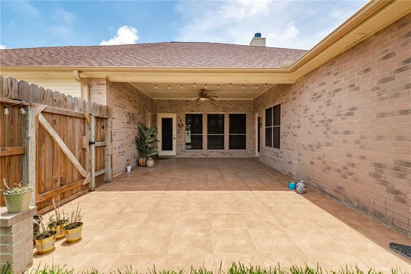 a view of front door
