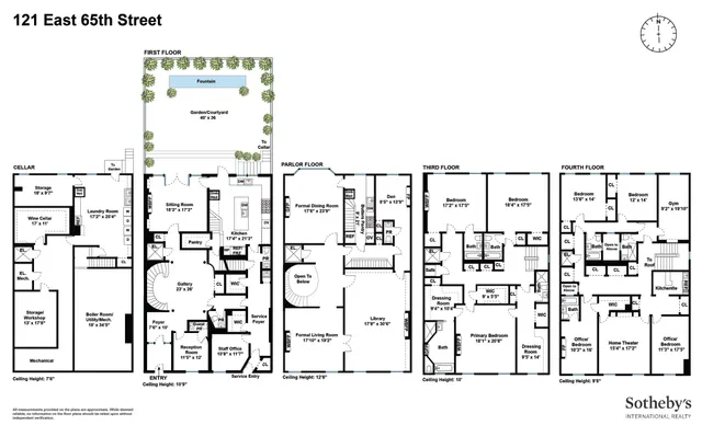 $34,000,000 | 121 East 65th Street | Lenox Hill