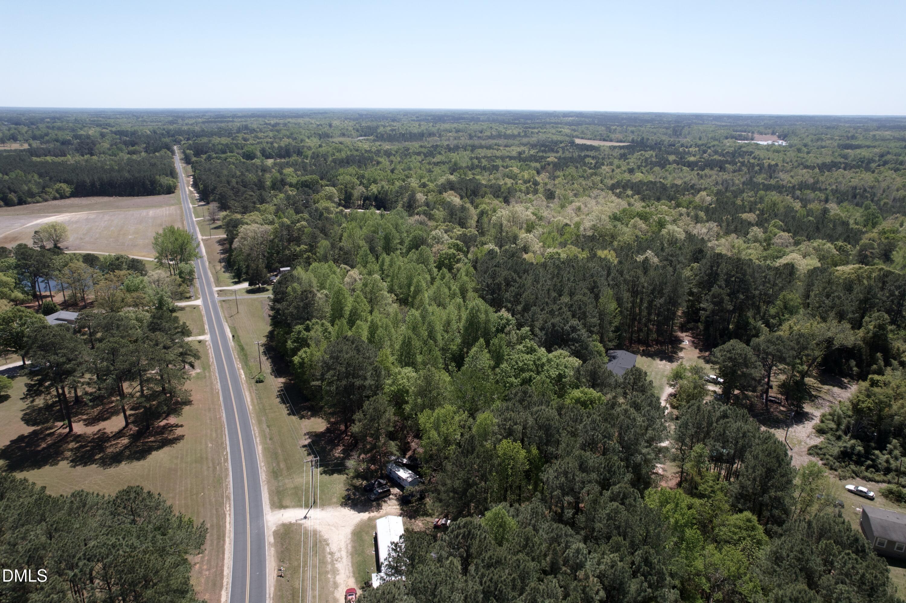 Na Joel Johnson Road Lillington, NC 27546 - Photo 14 of 15 an aerial view of house with yard