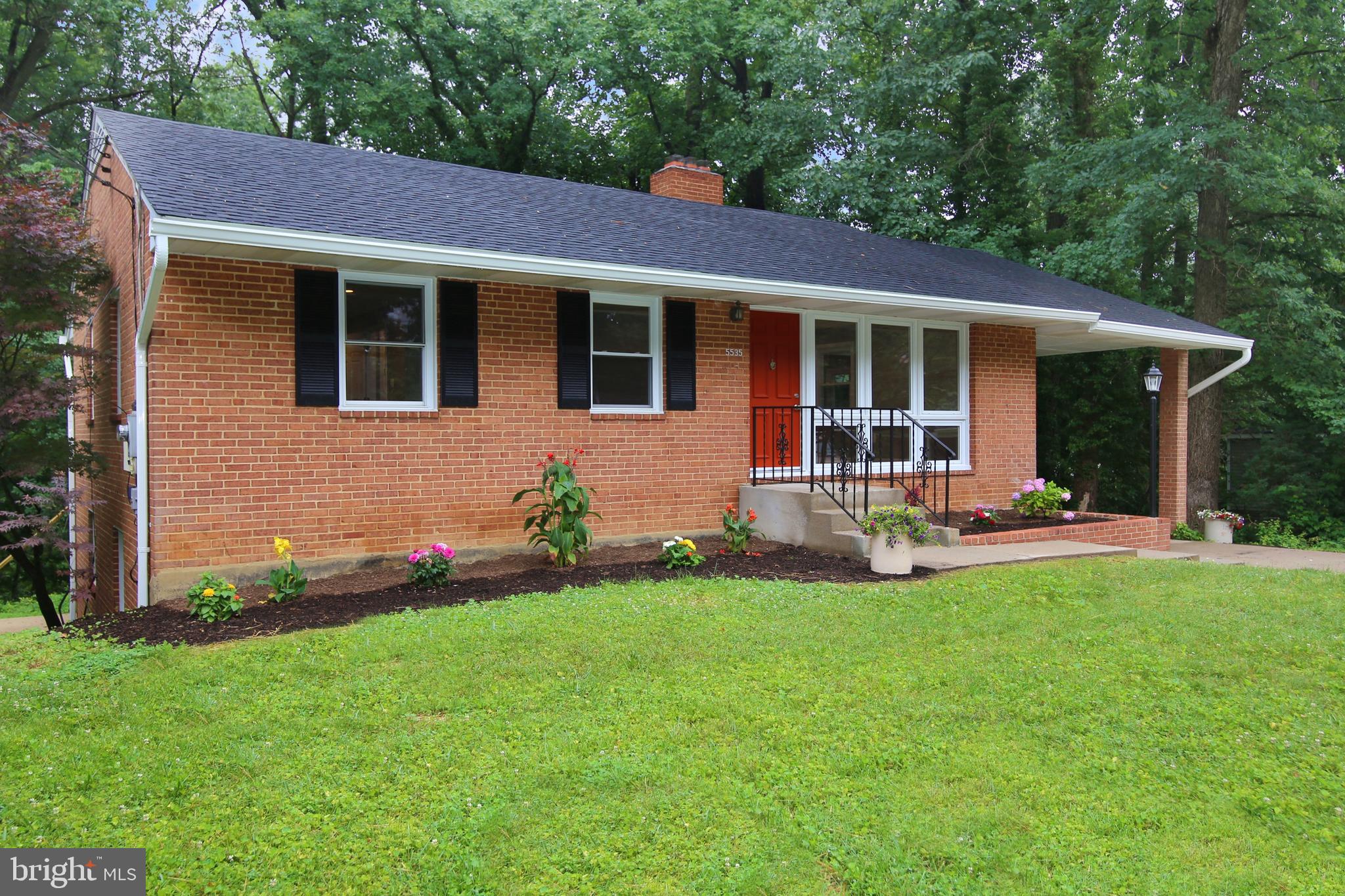 5535 Belfast Place Springfield, VA 22151 - Photo 1 of 41 Totally Remodeled, All-Brick , 4-BR, 2-BA Charmer