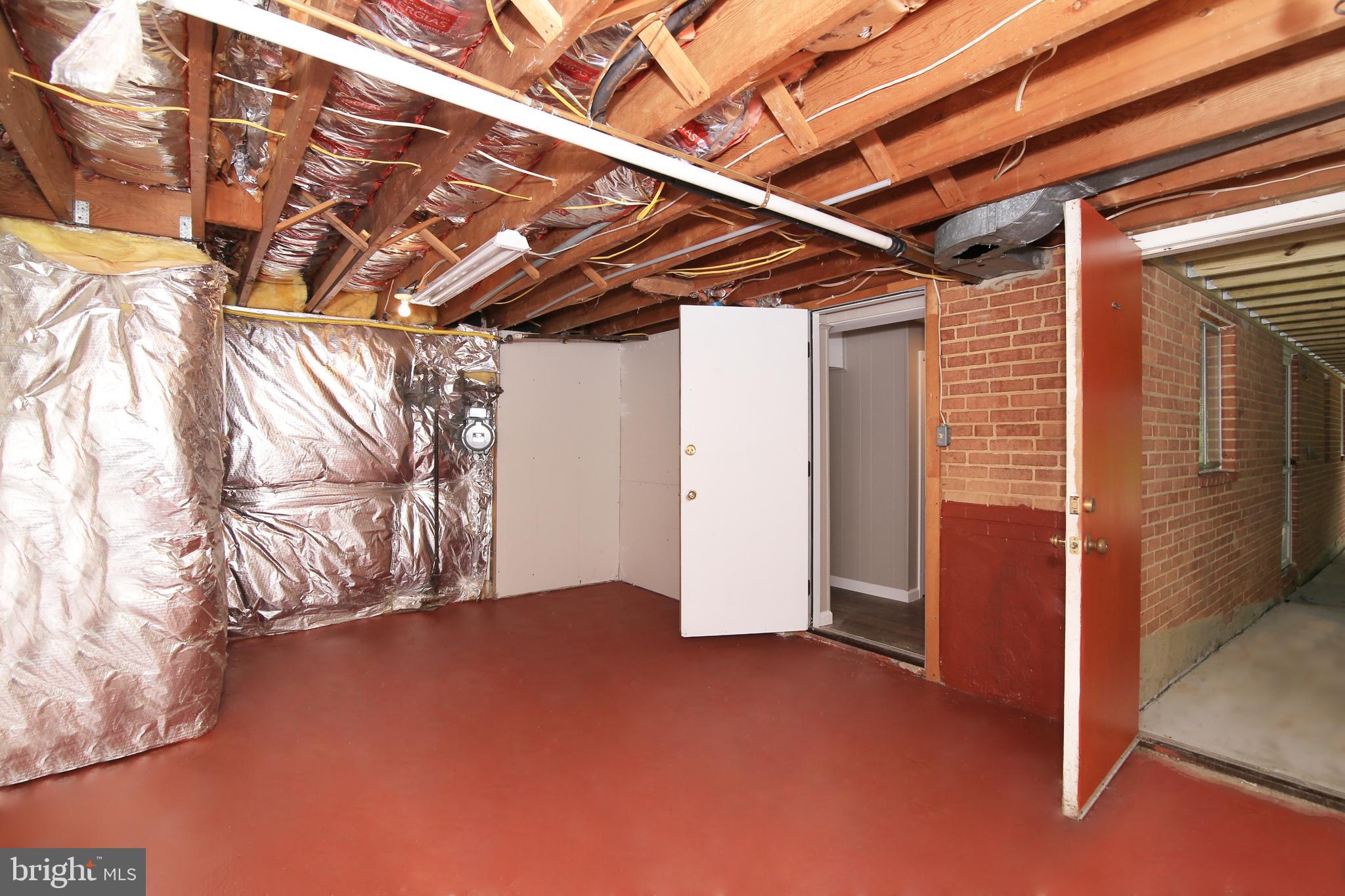 5535 Belfast Place Springfield, VA 22151 - Photo 36 of 41 Large Storage Room with Entry from Laundry & Patio