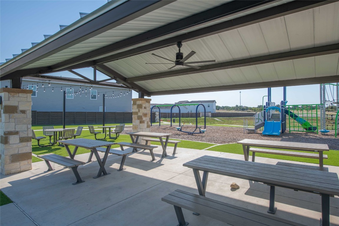 309 Marty Allen Loop Jarrell, TX 76537 - Photo 18 of 30 a view of swimming pool with outdoor seating