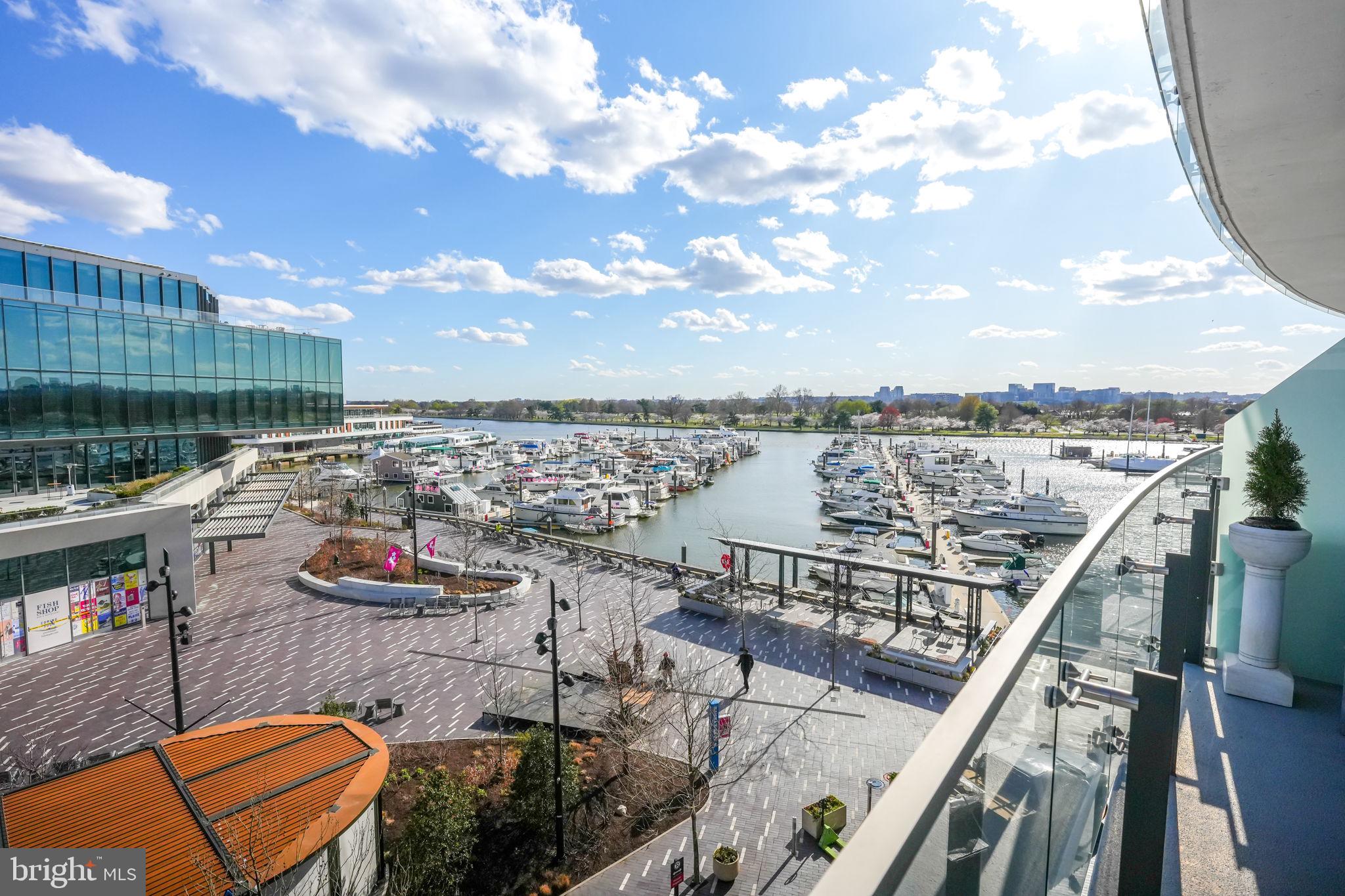 601 Wharf Street Southwest, Unit 402 Washington, DC 20024 - Photo 20 of 67 310 SF Private Balcony spans entire residence