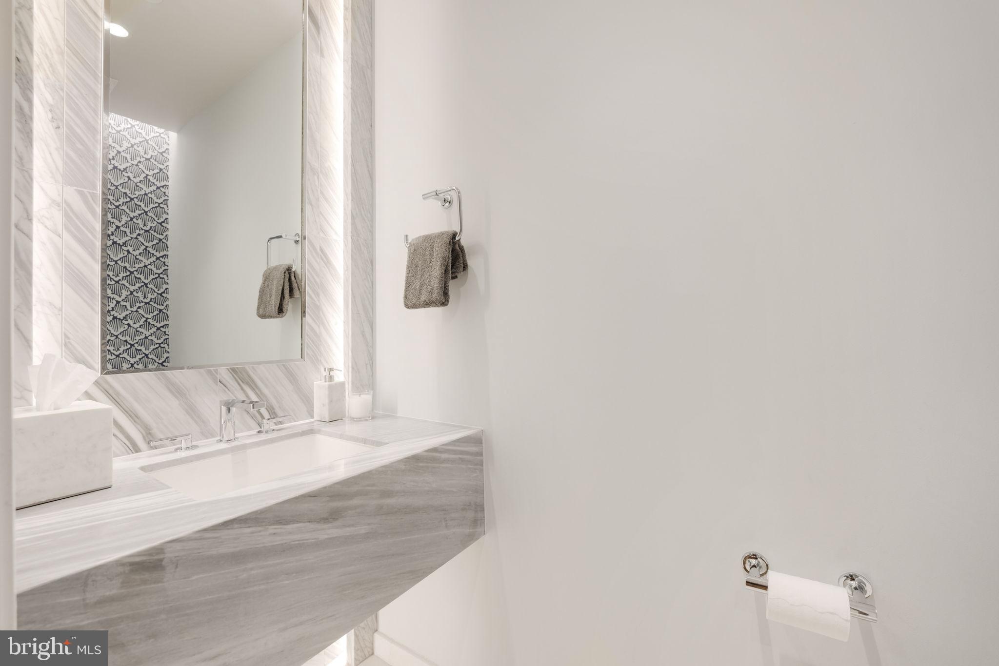 601 Wharf Street Southwest, Unit 402 Washington, DC 20024 - Photo 43 of 67 Powder Room (rare in The Amaris)