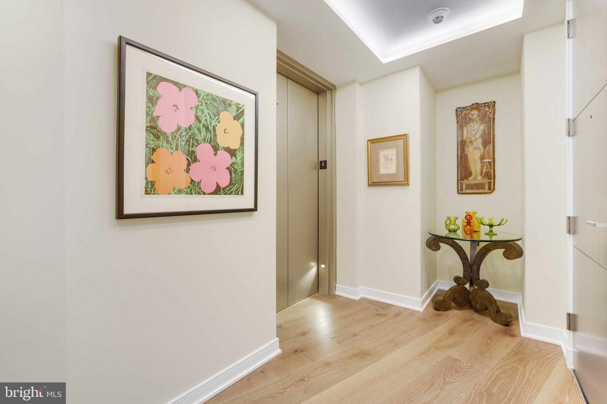 601 Wharf Street Southwest, Unit 402 Washington, DC 20024 - Photo 45 of 67 Private elevator lobby