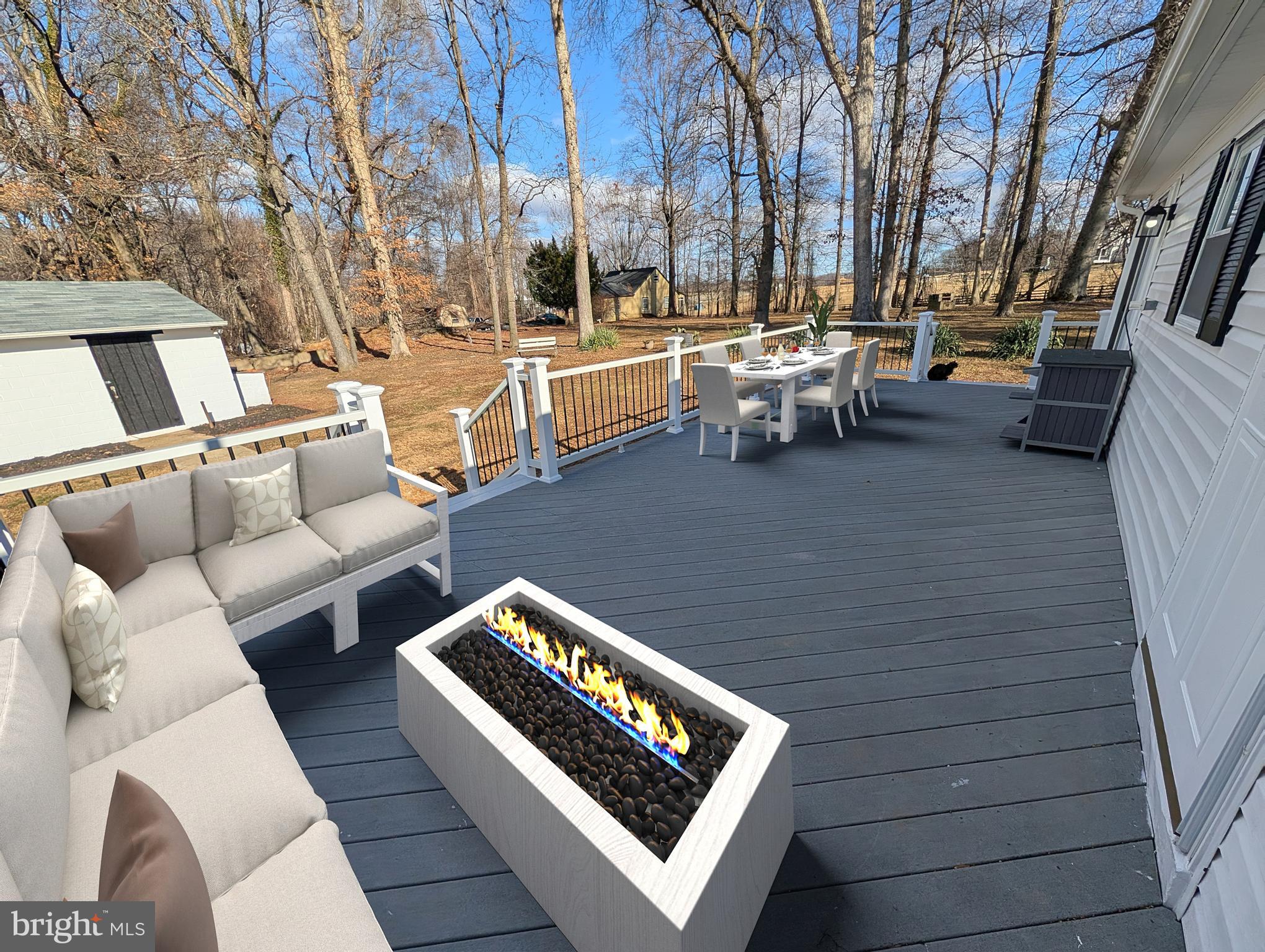 18540 Brooke Road Sandy Spring, MD 20860 - Photo 3 of 46 Virtually Staged Deck