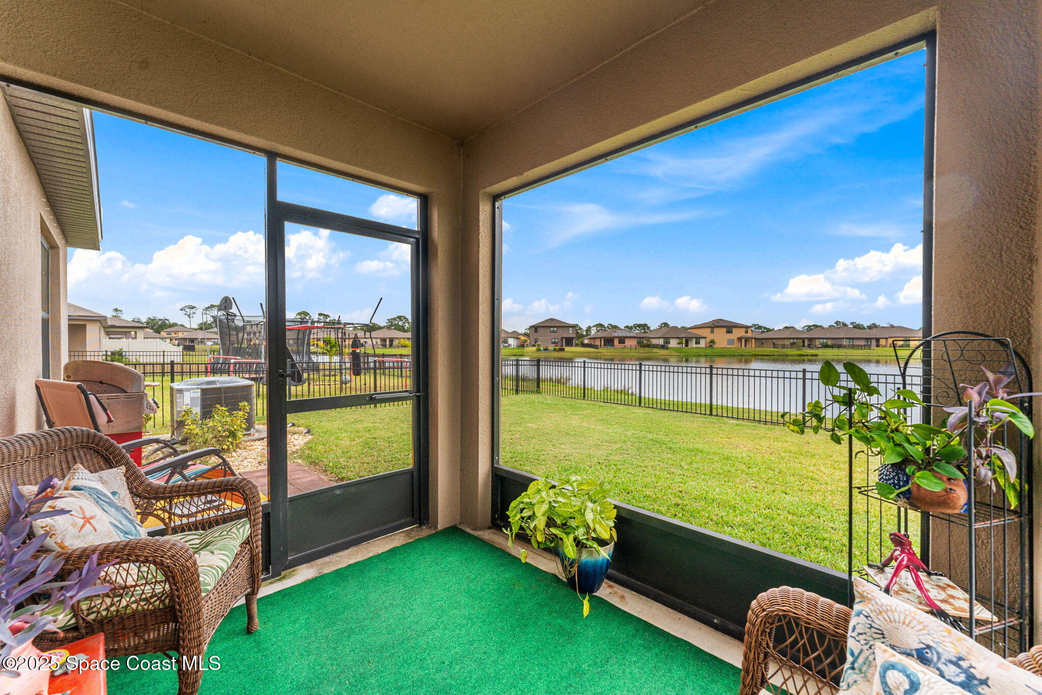 4901 Talbot Boulevard Cocoa, FL 32926 - Photo 25 of 39 a view of a balcony with lake view and a ocean view