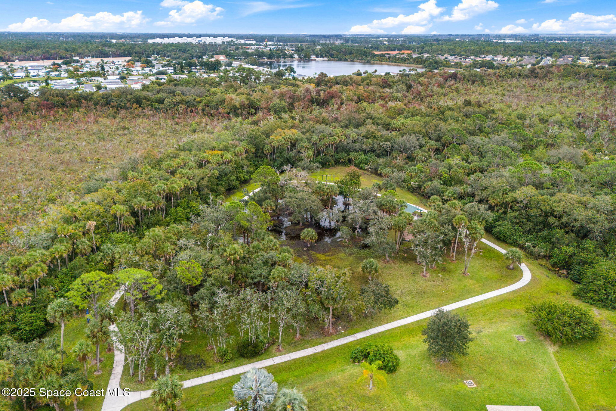 4901 Talbot Boulevard Cocoa, FL 32926 - Photo 37 of 39 a view of a lake from a balcony