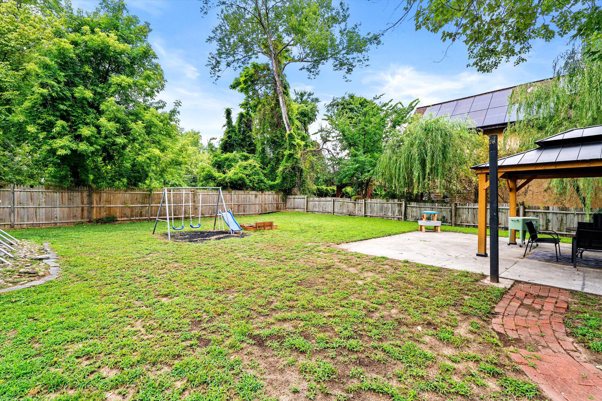 32 Lincoln Avenue Clementon, NJ 08021 - Photo 30 of 32 Spacious backyard with play area.