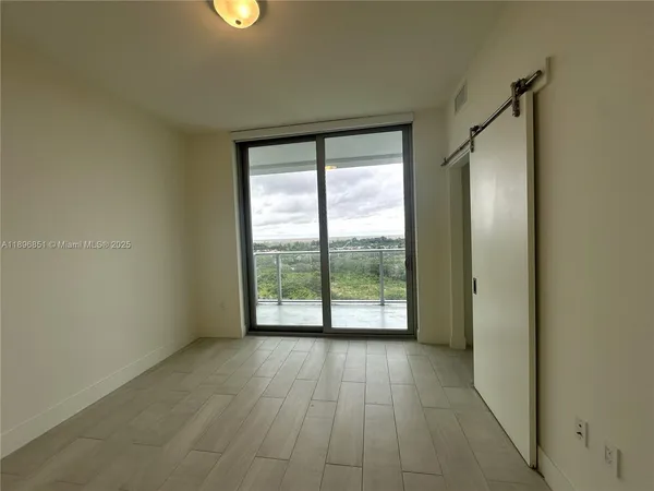 a view of a small space