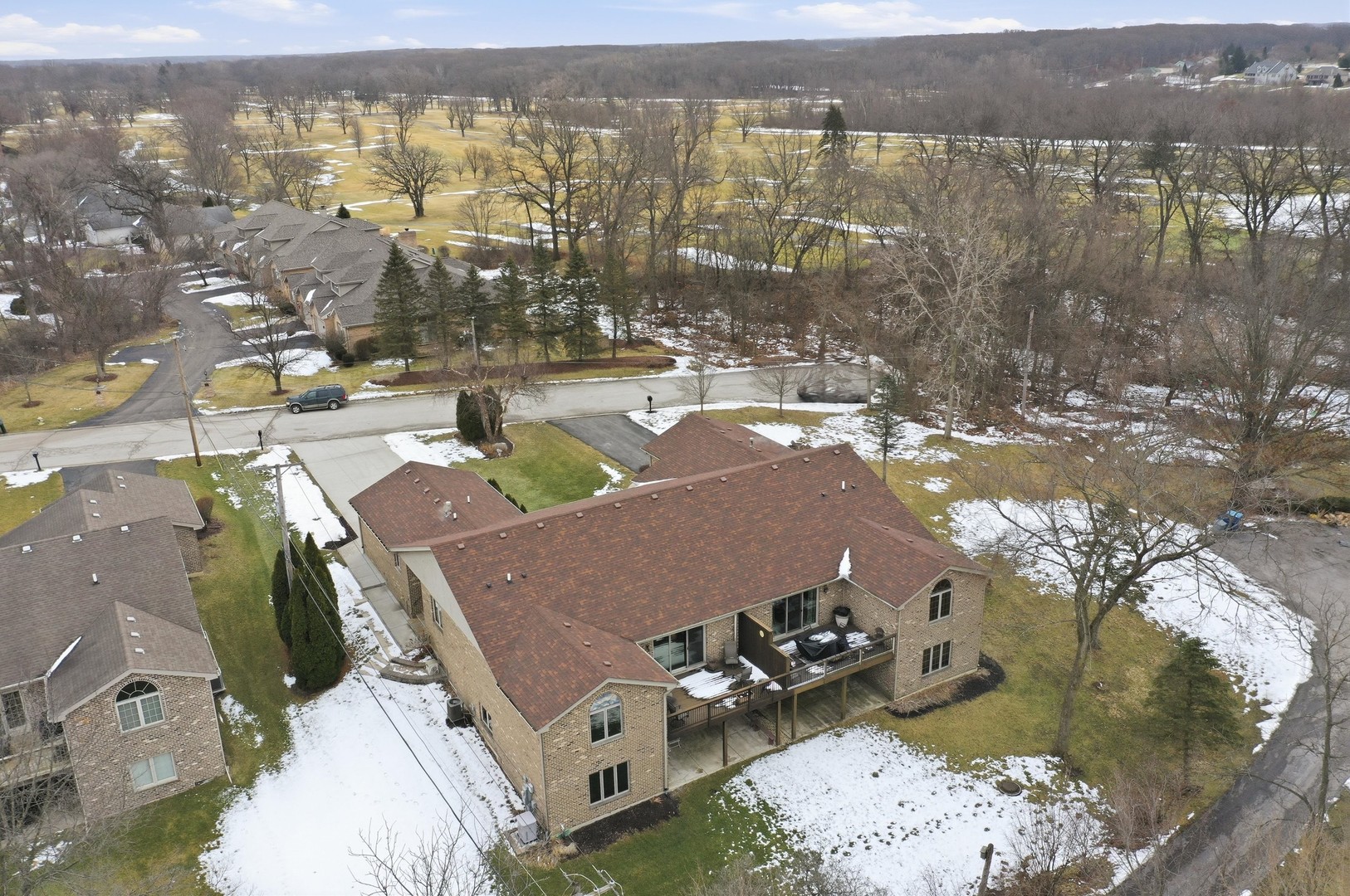 3688 Warwick Drive Crete, IL 60417 - Photo 3 of 27 an aerial view of a house with a ocean view