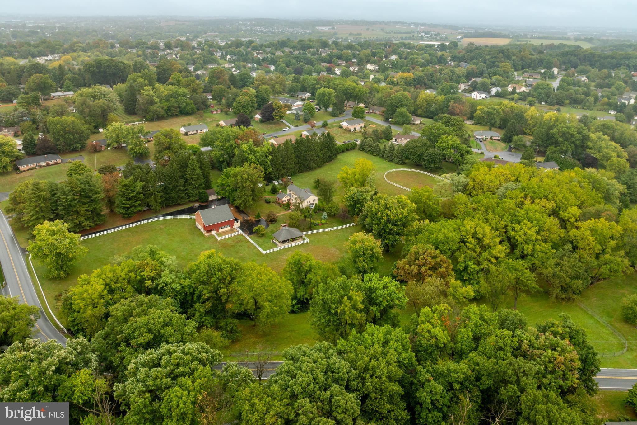 249 Landis Valley Road Lititz, PA 17543 - Photo 3 of 104 an aerial view of residential houses with outdoor space and trees