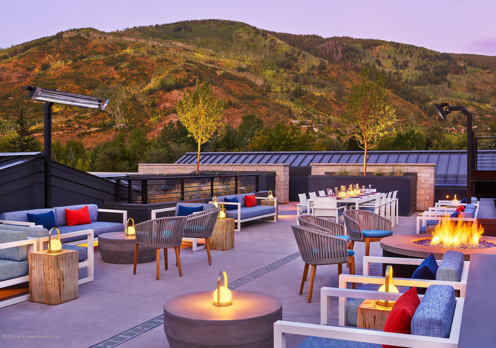 550 South Spring Street, Unit F26 Aspen, CO 81611 - Photo 9 of 9 a view of outdoor space with seating area