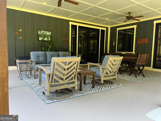 a view of car garage