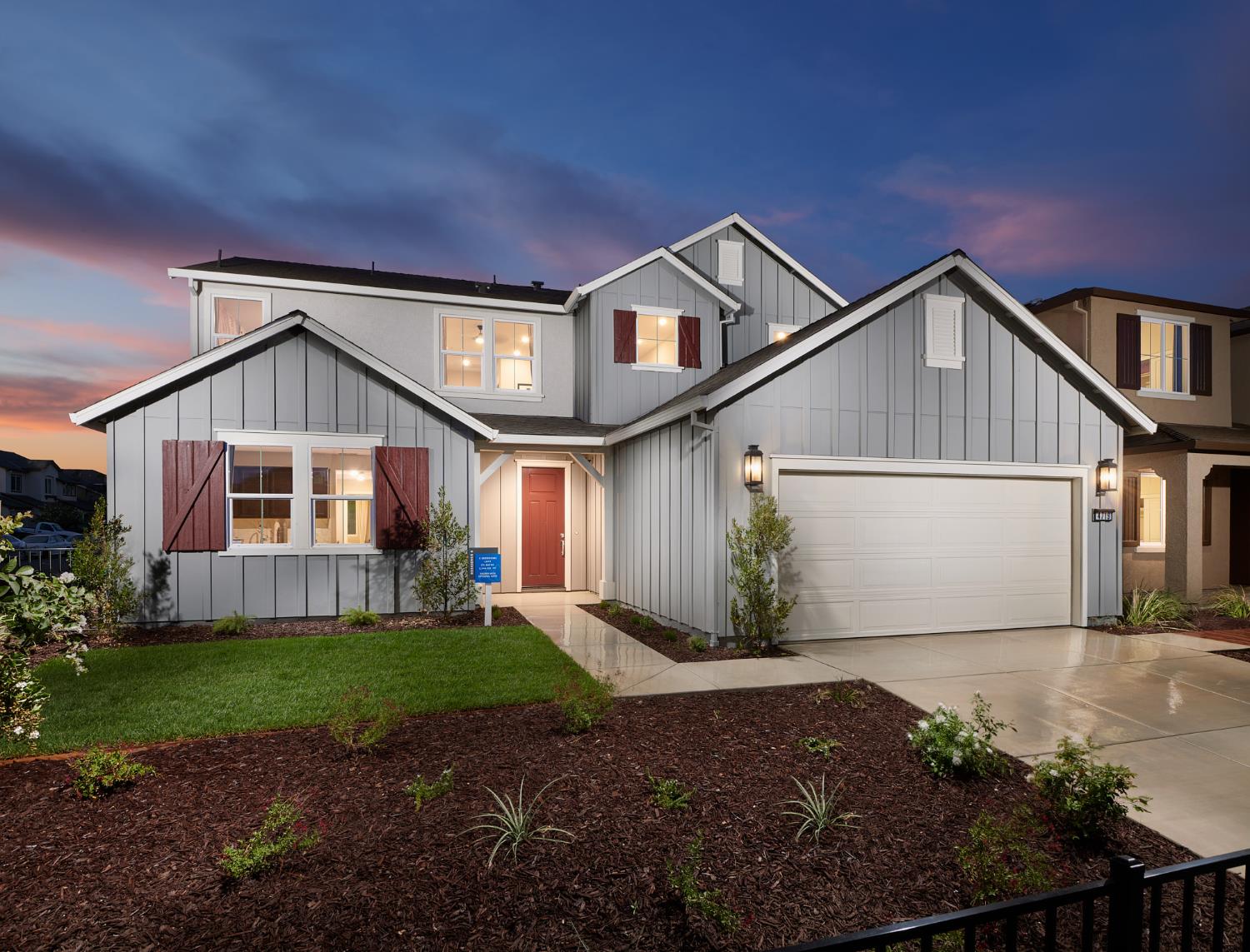 4719 Ariel Street Keyes, CA 95328 - Photo 1 of 22 a front view of a house with a yard and garage