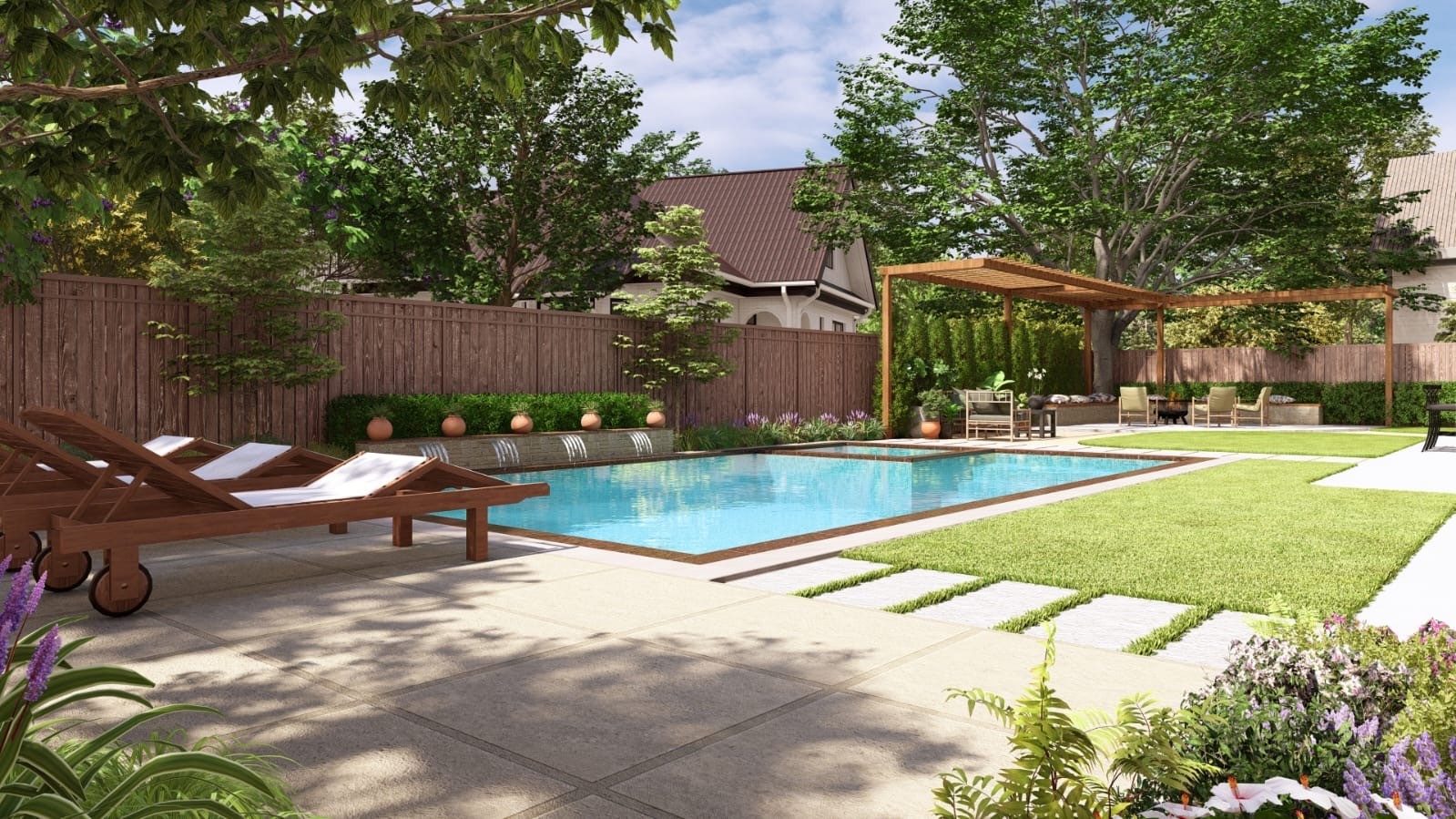 20102 Gable Point Drive Katy, TX 77450 - Photo 39 of 42 a view of a patio with a table and chairs