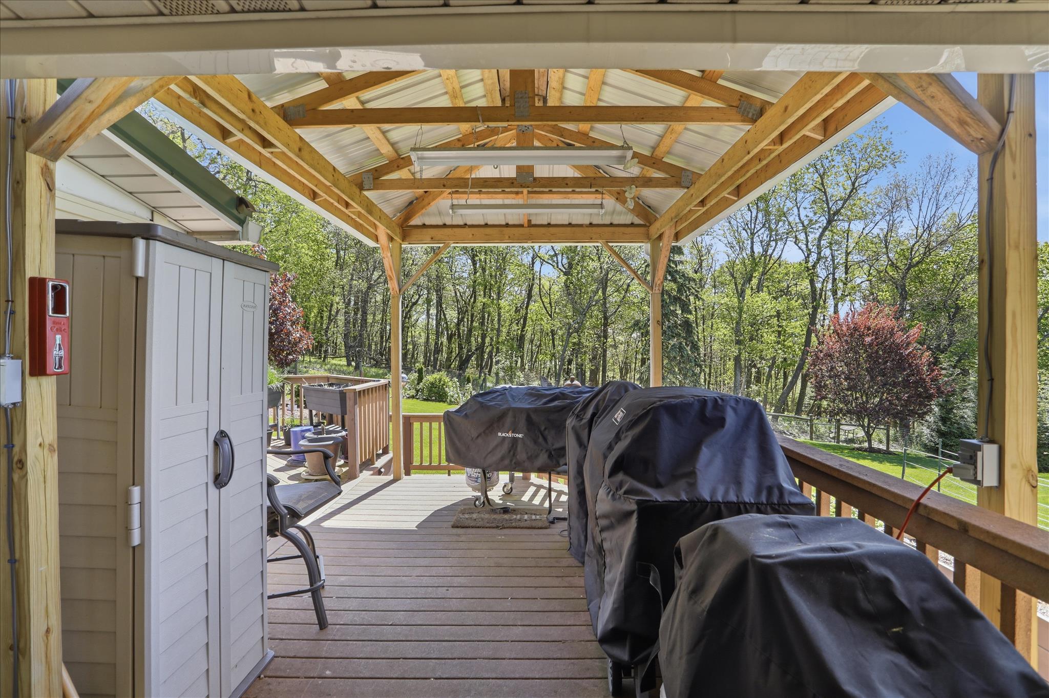 216 Aughwick Road McConnellsburg, PA 17233 - Photo 42 of 53 Covered deck