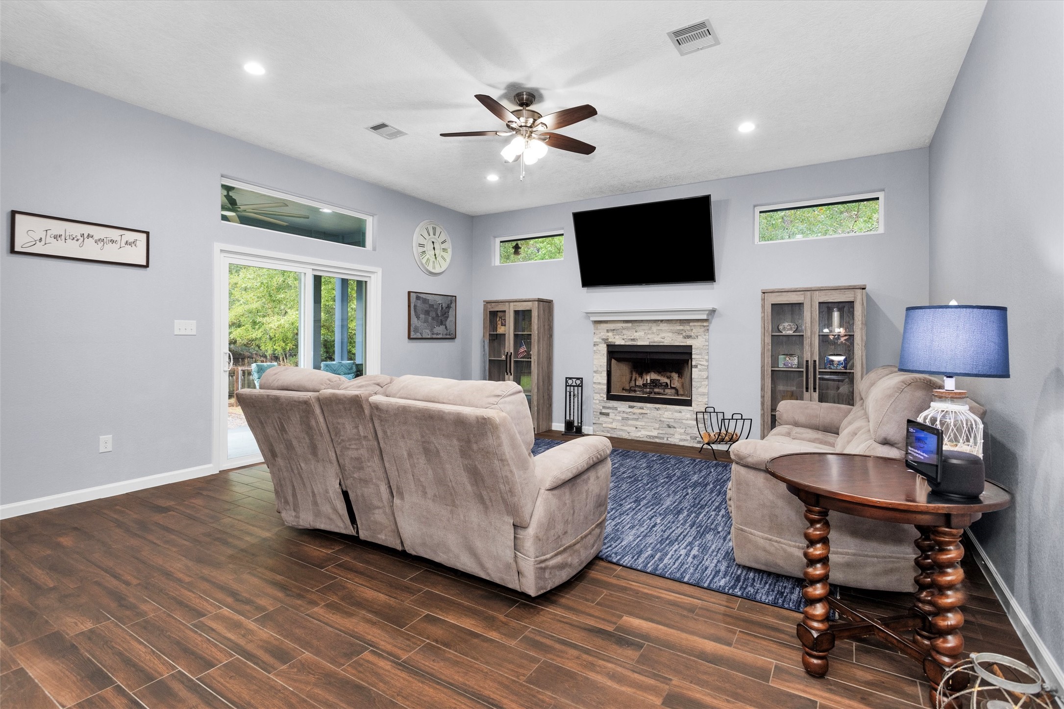 1057 Magnolia Point Drive Huffman, TX 77336 - Photo 23 of 48 Look at this spacious living area with plenty of light from the outside