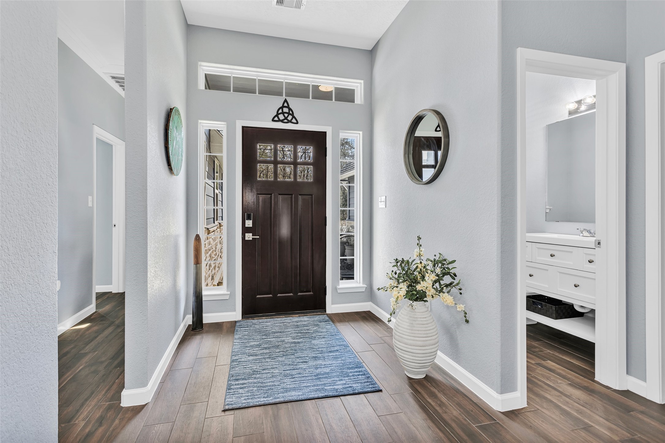 1057 Magnolia Point Drive Huffman, TX 77336 - Photo 6 of 48 Foyer to the rest of this beautiful home