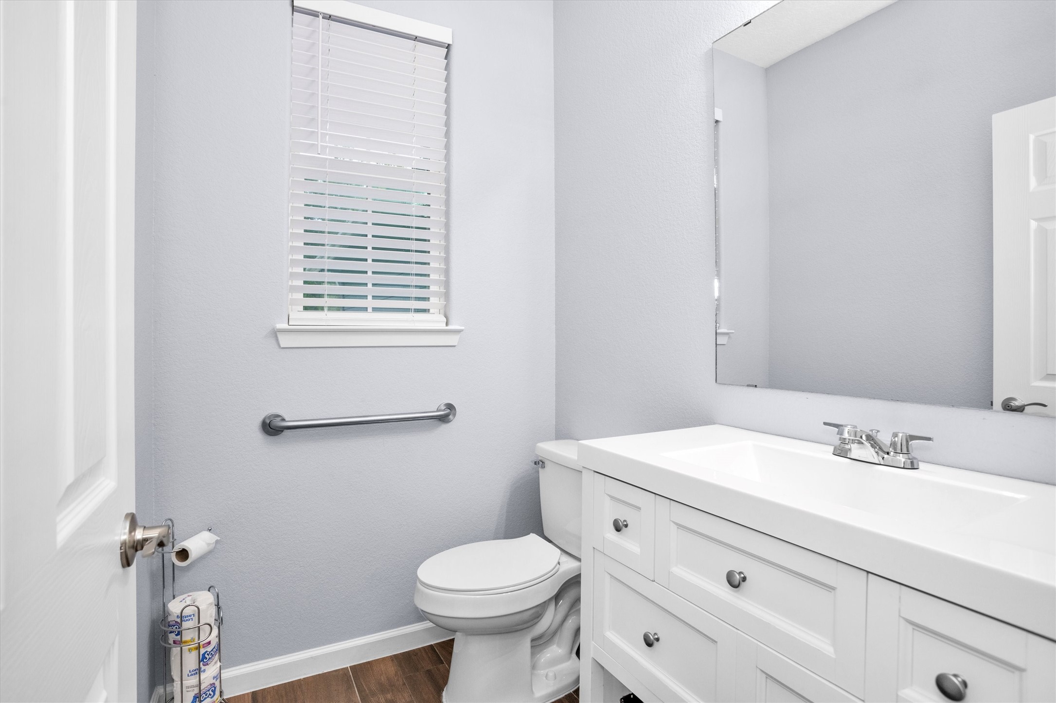 1057 Magnolia Point Drive Huffman, TX 77336 - Photo 8 of 48 Half bath is so convenient for guest