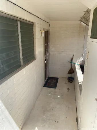 a bathroom with a sink and shower