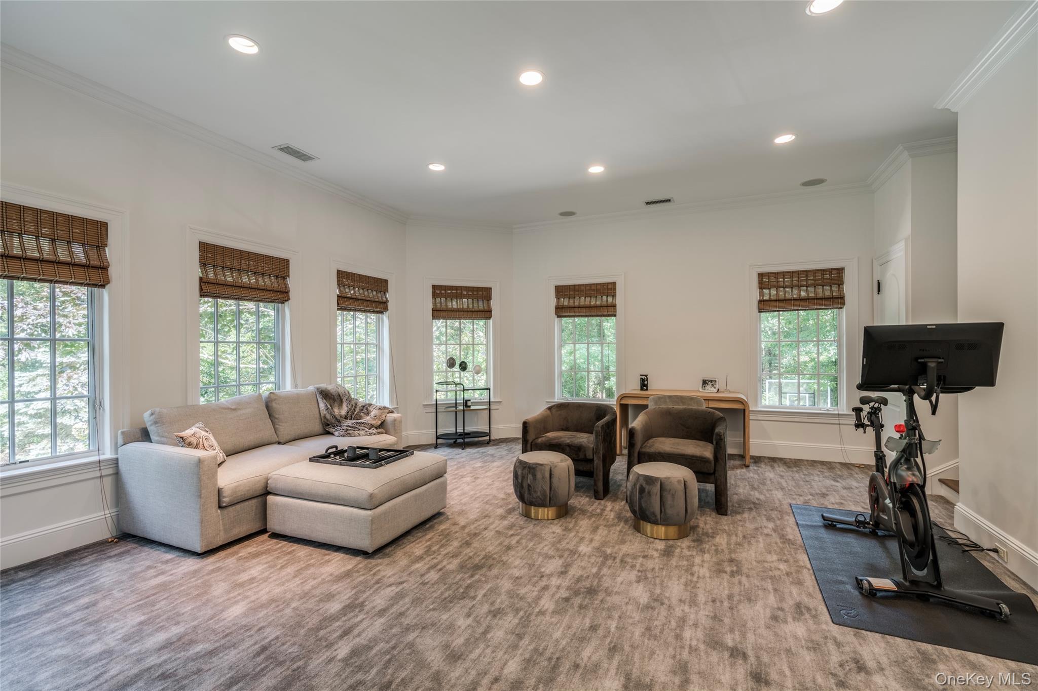 178 Brookville Road Muttontown, NY 11545 - Photo 19 of 29 a living room with furniture and a window