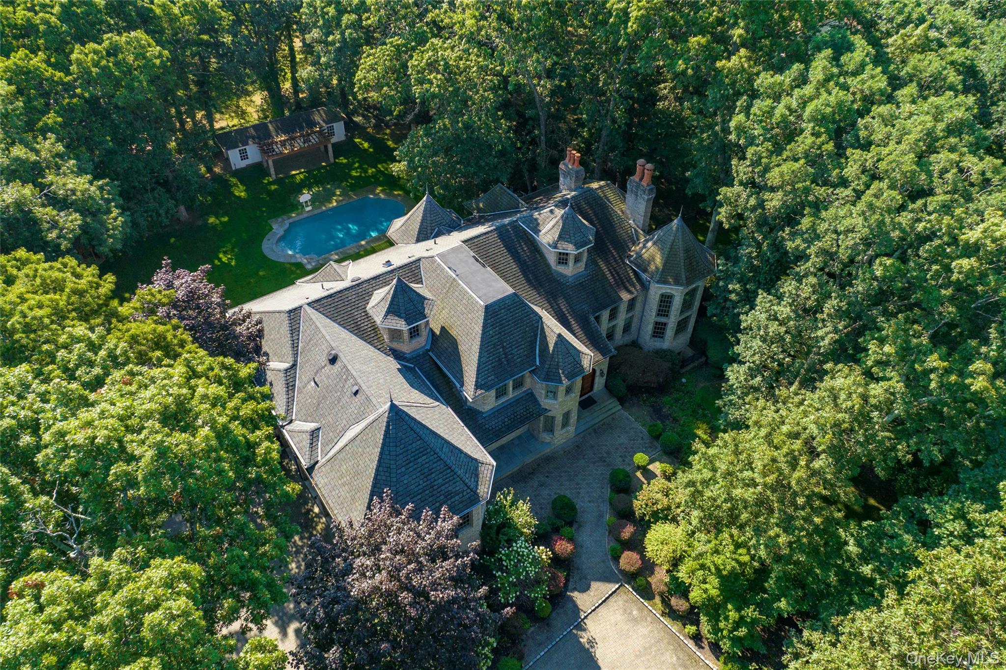 178 Brookville Road Muttontown, NY 11545 - Photo 29 of 29 a view of a house with a park and trees