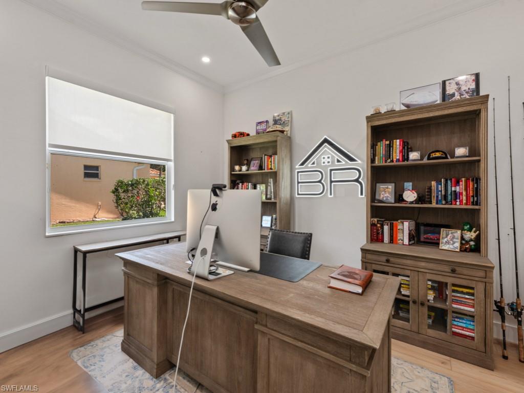 206 Palmetto Dunes Circle Naples, FL 34113 - Photo 22 of 34 a view of a workspace with furniture