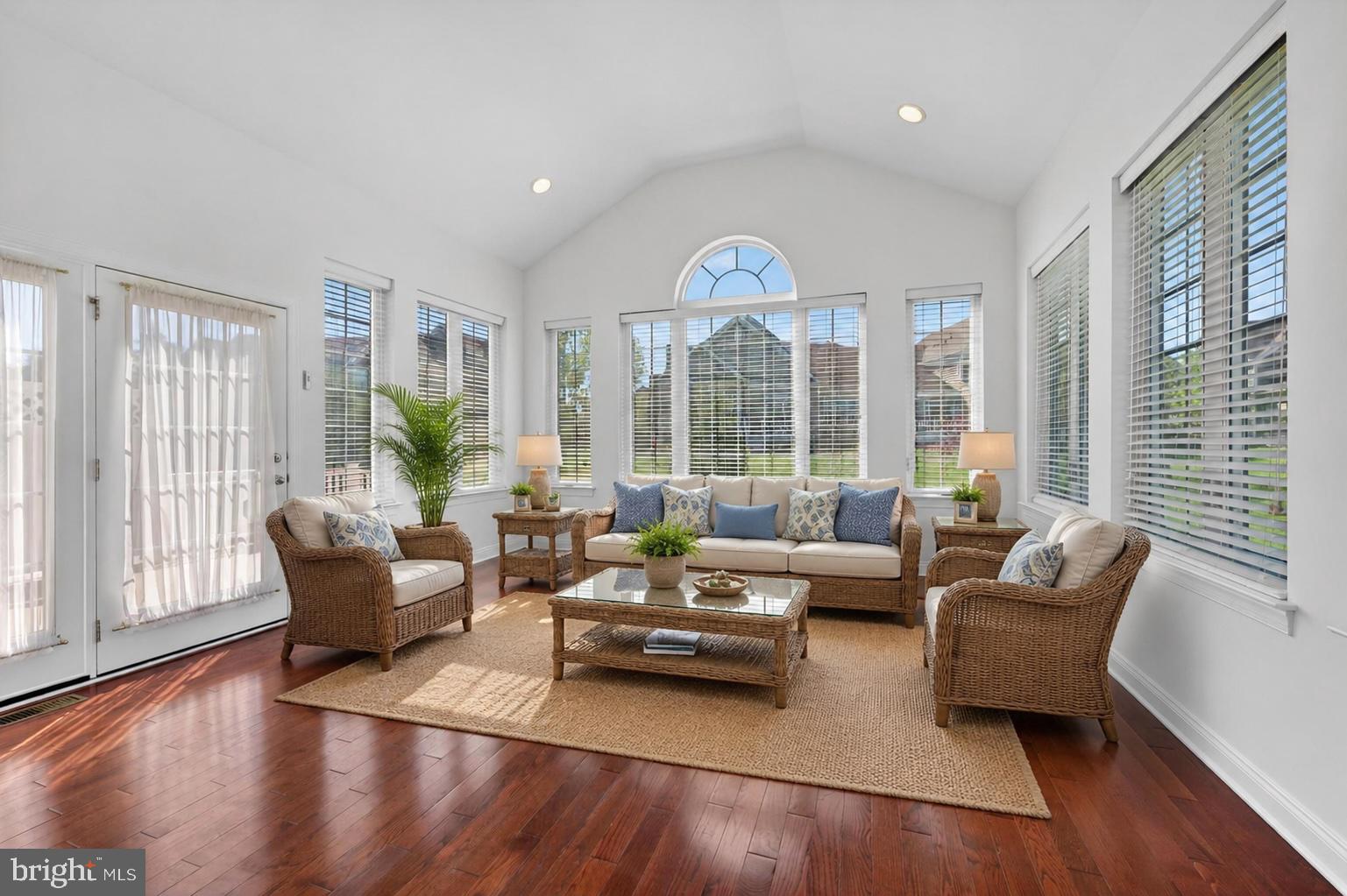 304 Dye Way Moorestown, NJ 08057 - Photo 13 of 31 Virtually Staged Sunroom