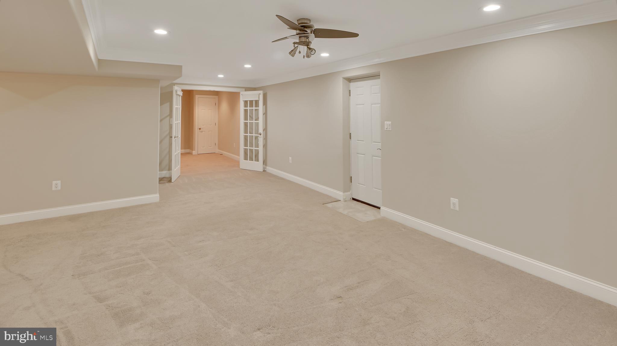 177 Dale Road Pasadena, MD 21122 - Photo 7 of 46 Media room with solid doors for sound suppression