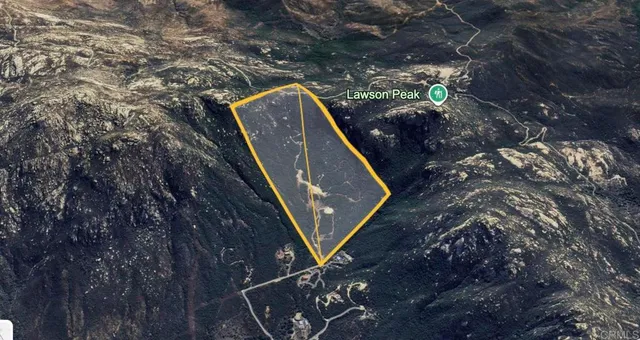 a view of city and mountain