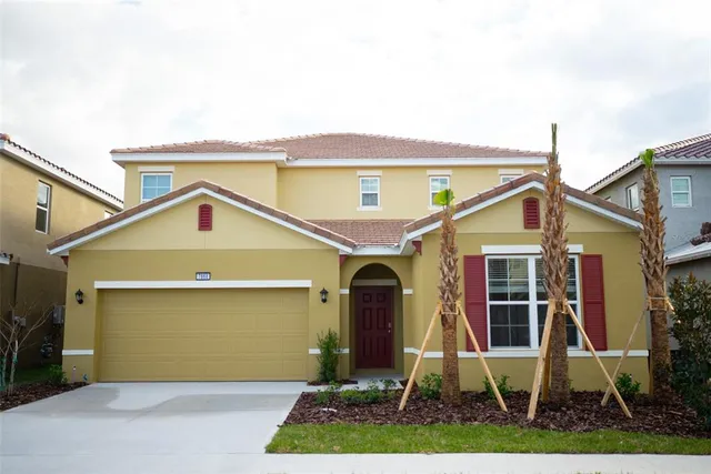 a front view of a house with porch