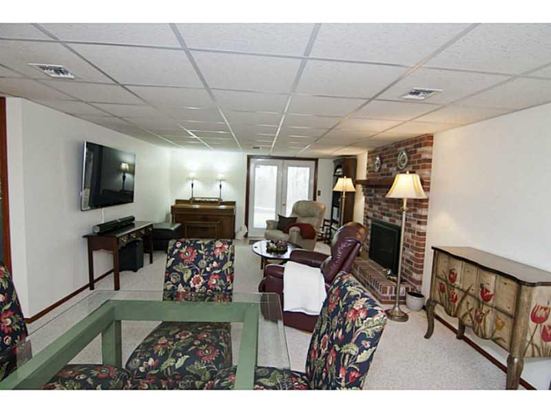 415 West Starz Road Gibsonia, PA 15044 - Photo 22 of 25 Family Room. Family room has enough space to add a home office and includes the flat panel TV.