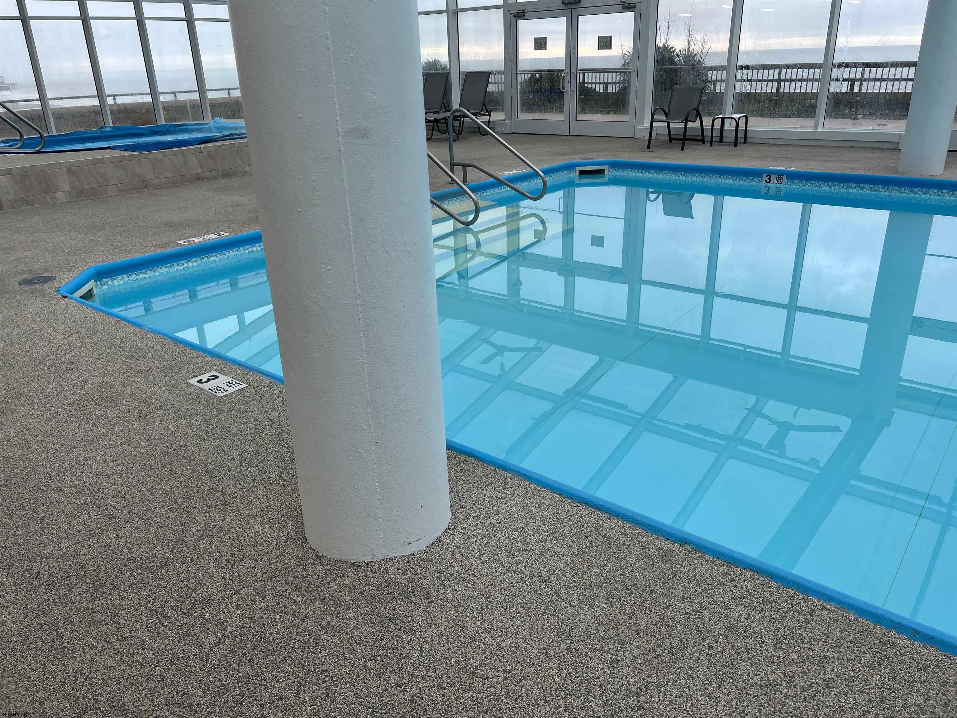 3101 Boardwalk, Unit CONDO Atlantic City, NJ 08401 - Photo 45 of 46 a view of a living room and balcony
