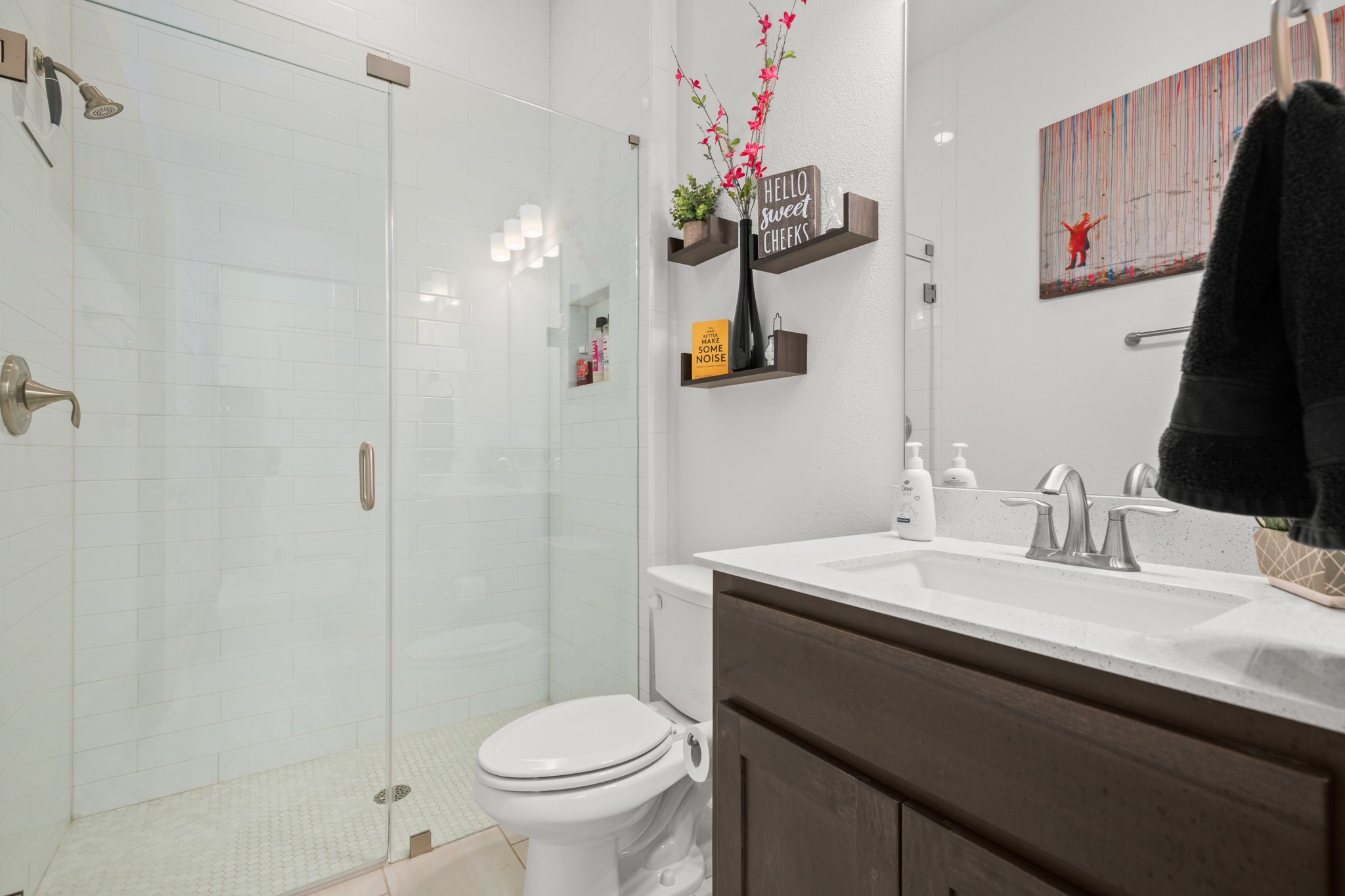330 Cistern Way Austin, TX 78737 - Photo 22 of 40 a bathroom with a sink toilet and shower