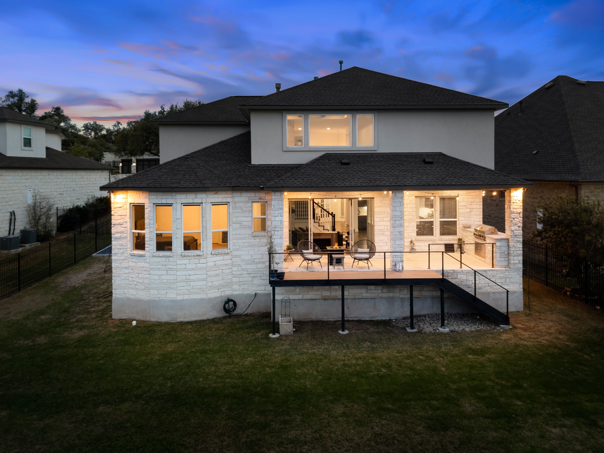330 Cistern Way Austin, TX 78737 - Photo 3 of 40 a view of house with a yard