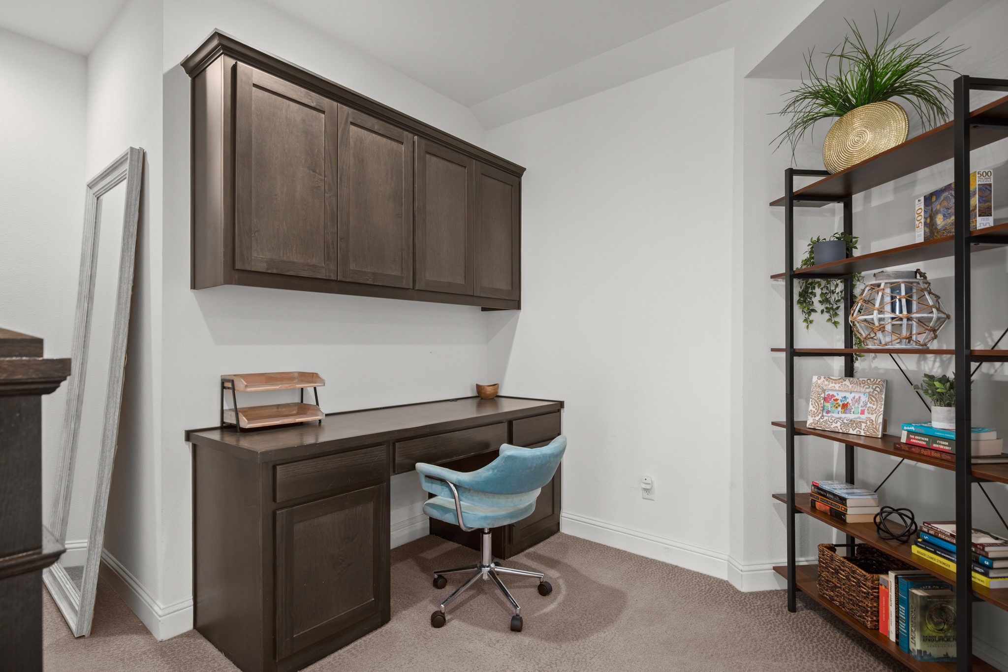 330 Cistern Way Austin, TX 78737 - Photo 31 of 40 a view of a workspace with furniture and a potted plant
