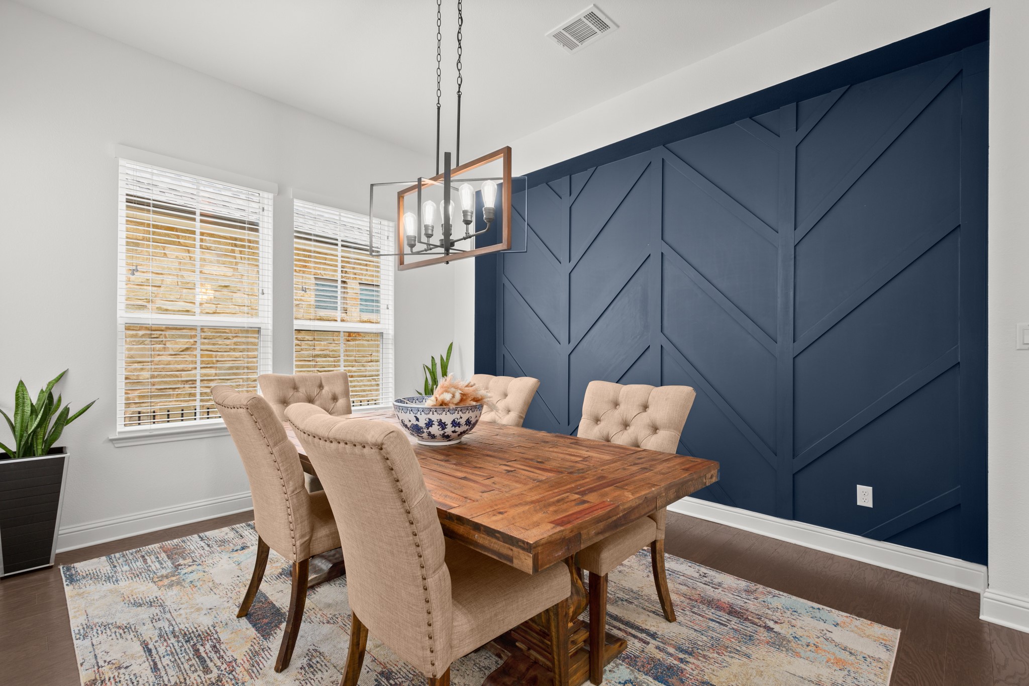 330 Cistern Way Austin, TX 78737 - Photo 7 of 40 a view of a dining room with furniture window and wooden floor