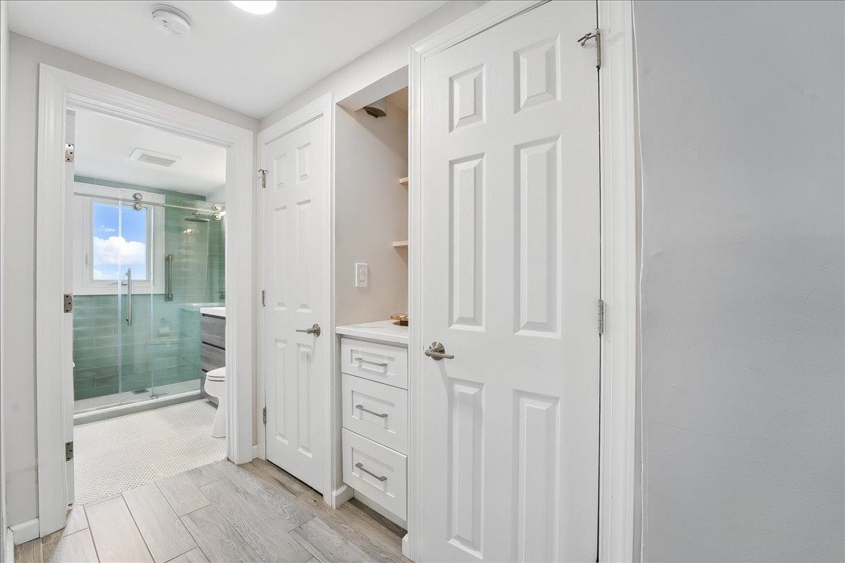 221 Terrace Avenue Jersey City, NJ 07307 - Photo 16 of 37 a view of a bathroom from the hallway