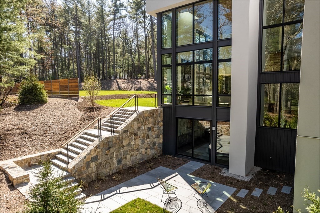 101 Black Oak Road Weston, MA 02493 - Photo 35 of 42 a view of swimming pool from a living room