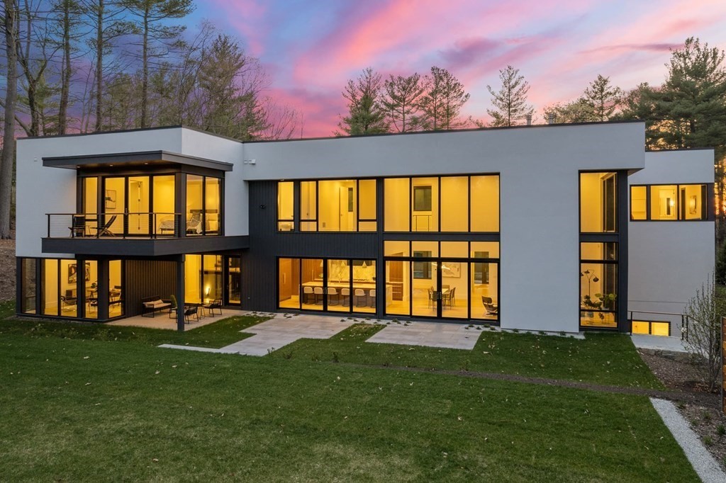 101 Black Oak Road Weston, MA 02493 - Photo 37 of 42 a front view of house with yard and entertaining space