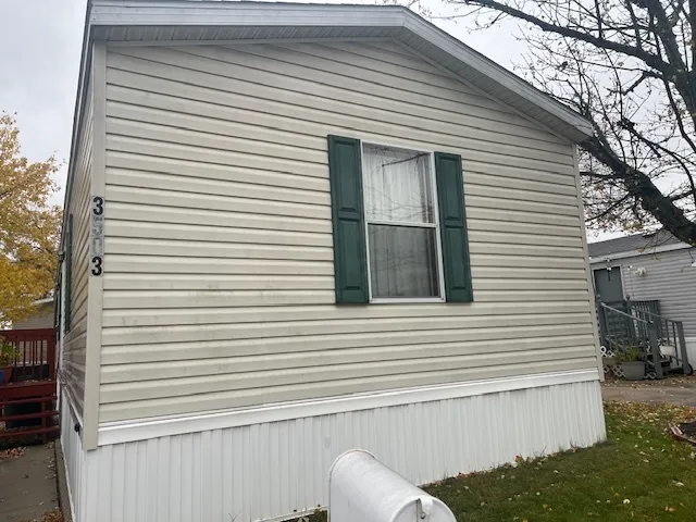 a view of a house with a balcony