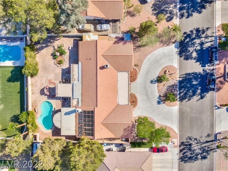 2249 Darwin Circle Henderson, NV 89014 - Photo 2 of 24 Drone / aerial view of a pool