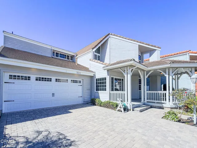 a view of a house with a outdoor space