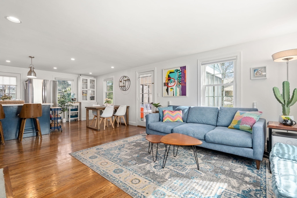 339 Weston Road Wellesley, MA 02481 - Photo 4 of 32 a living room with furniture and wooden floor